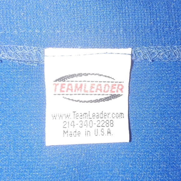 Teamleader Blue With Stars Cheerleader Skirt XL/14 - Picture 2 of 6